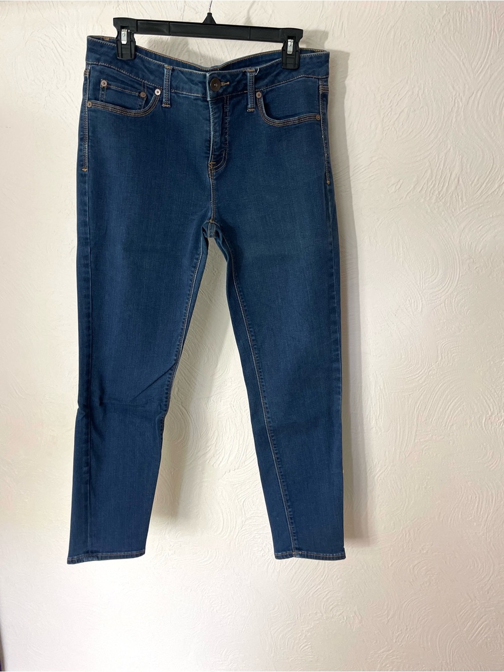 STYLUS Dark Blue Stretch Skinny Jeans